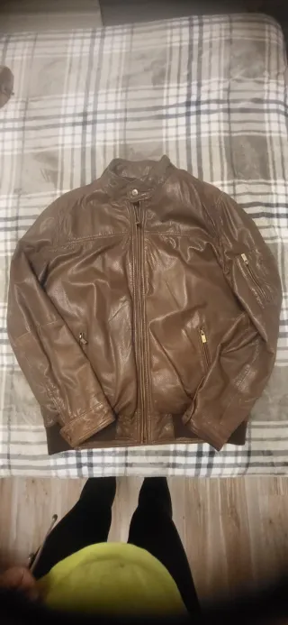 Cazadora Massimo Dutti Marrón