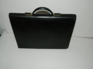 Valigetta porta documenti in pelle nera