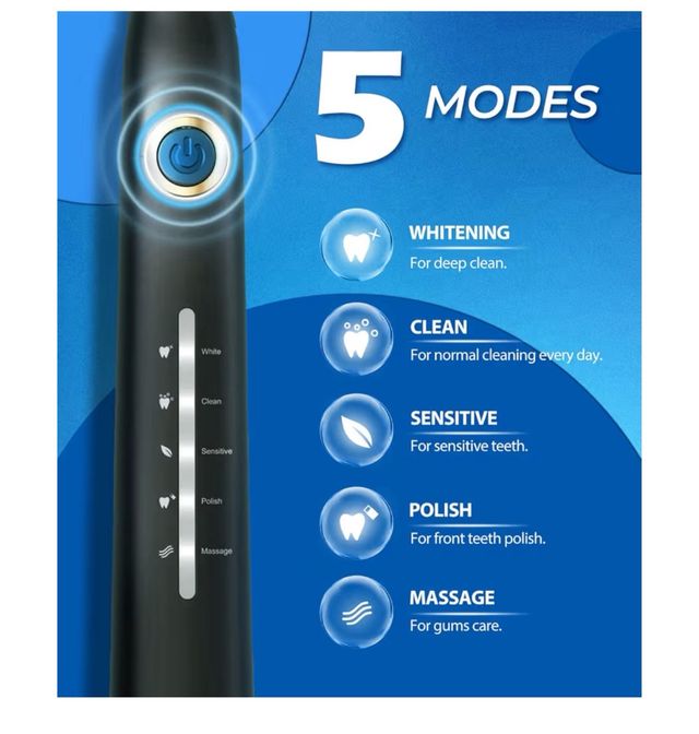 Spazzolino Elettrico Sonico