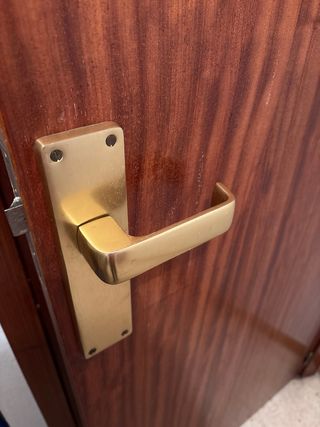 Puerta interior de madera