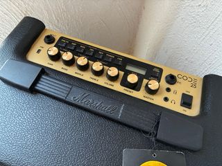 Amplificador Marshall Code 25 Negro/Dorado BT