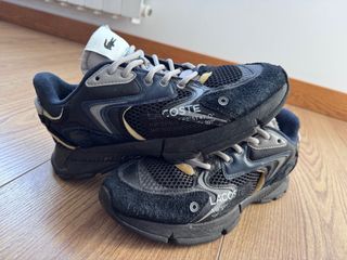 Zapatillas Lacoste Negras y Grises