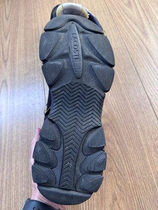 Zapatillas Lacoste Negras y Grises