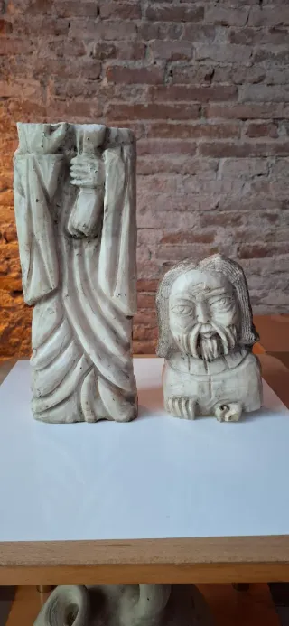 Figura de alabastro antigua