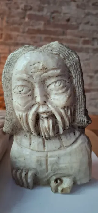 Figura de alabastro antigua