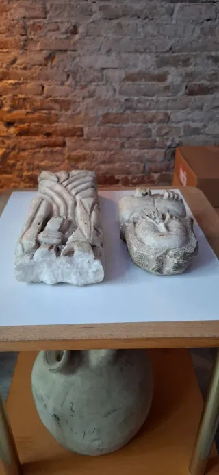 Figura de alabastro antigua