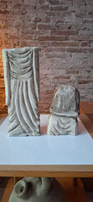 Figura de alabastro antigua