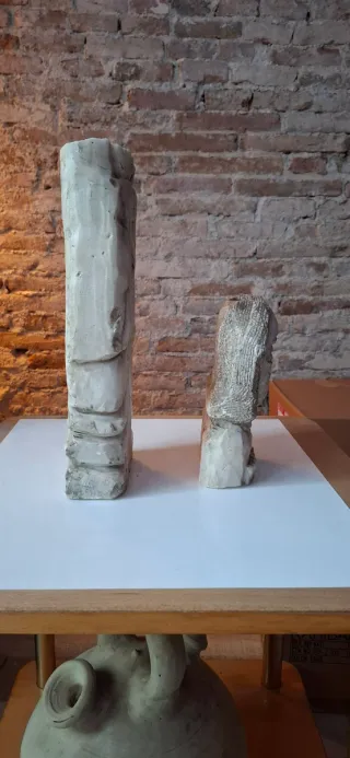 Figura de alabastro antigua