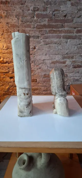 Figura de alabastro antigua