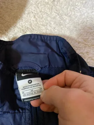 Giubbotto sportivo Nike blu