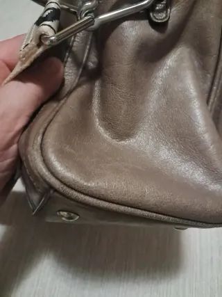 Bimba y Lola Bolso Gris Beige