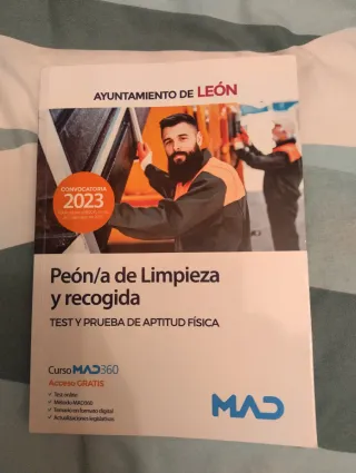 Libros oposicion limpieza viaria