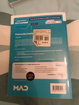 Libros oposicion limpieza viaria