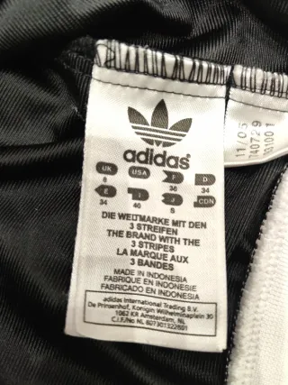 Giacca Adidas Respect Me Nera e Bianca