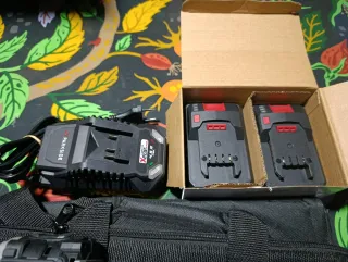 Kit Parkside Taladro Percutor y Atornillador