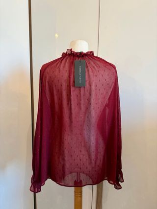 Blusa Fiorella Rubino nuova con etichetta