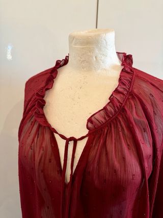 Blusa Fiorella Rubino nuova con etichetta