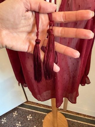 Blusa Fiorella Rubino nuova con etichetta