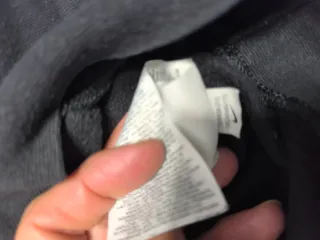 Felpa Nike nera con logo