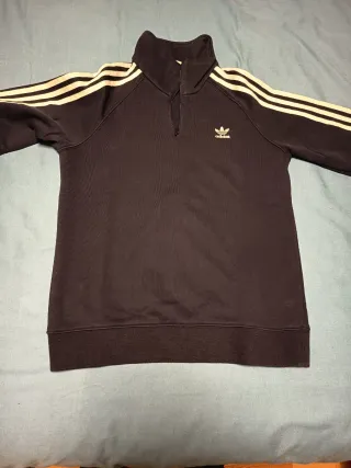 Chaqueta Adidas 1/4 cremallera con estampado