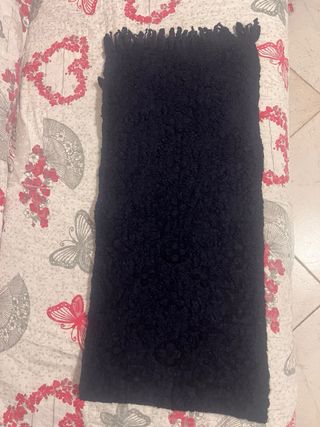 Sciarpa Louis Vuitton Uomo Blu originale 26x115cm