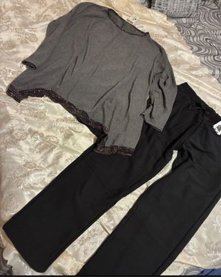 Completo donna maglia e pantalone