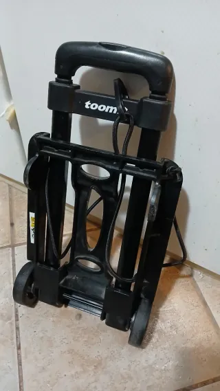 Carrellino portabagagli Toom pieghevole ed estensi