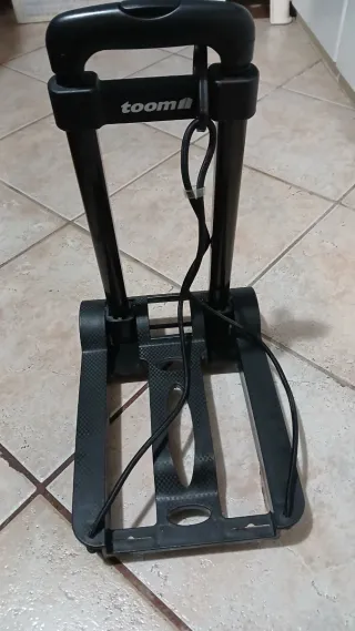 Carrellino portabagagli Toom pieghevole ed estensi