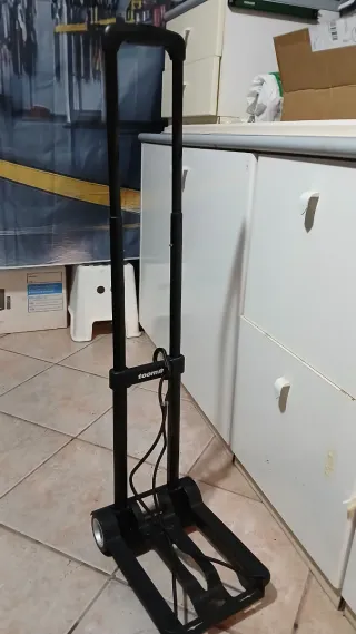 Carrellino portabagagli Toom pieghevole ed estensi