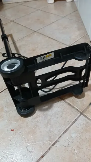 Carrellino portabagagli Toom pieghevole ed estensi