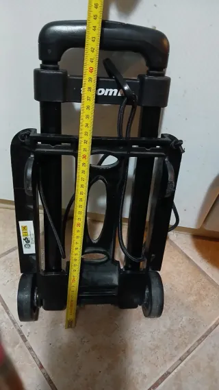 Carrellino portabagagli Toom pieghevole ed estensi