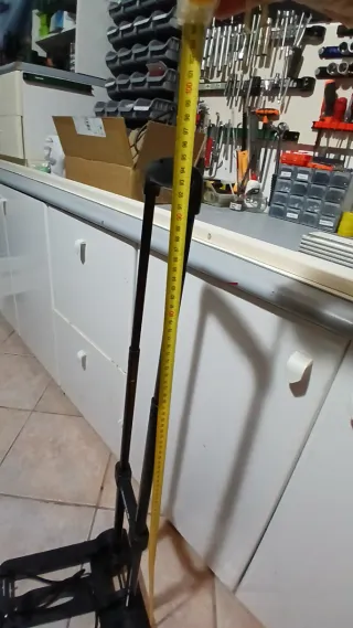 Carrellino portabagagli Toom pieghevole ed estensi