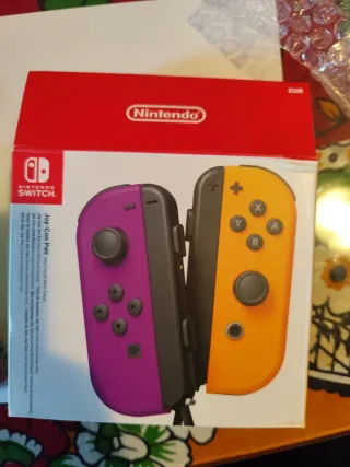 Nintendo Switch Joy-Con Viola/Arancione