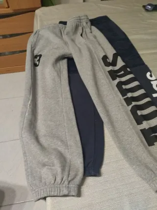 Conjunto Chándal Adidas Gris y Azul