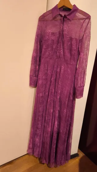 Vestido Purificación García Morado Talla M