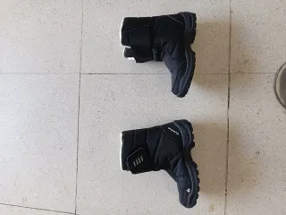 Botas de Nieve Quechua Niños Negras talla30