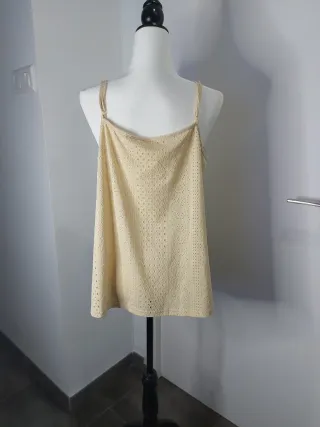 Camiseta tirantes amarilla