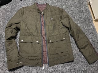 Abrigo reversible Álvaro Modero Verde y marrón