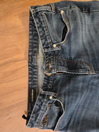 Pantalón Armani Talla 42 Azul