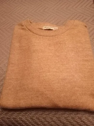 Jersey Stradivarius Beige Mujer Talla XS