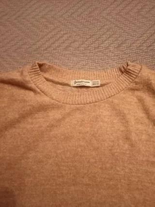 Jersey Stradivarius Beige Mujer Talla XS