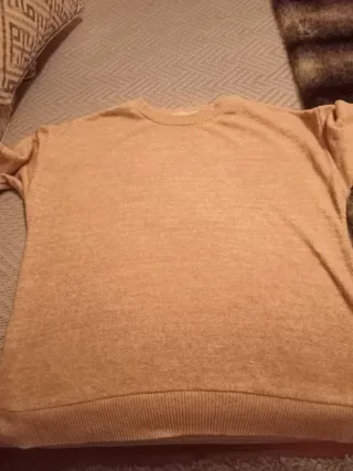 Jersey Stradivarius Beige Mujer Talla XS