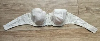 Sujetador Chantelle blanco encaje sin tirantes