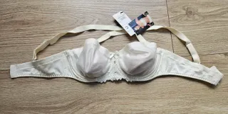 Sujetador Chantelle blanco encaje sin tirantes