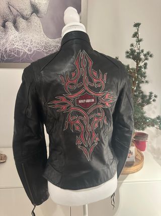 Chaqueta Piel Harley Davidson Mujer