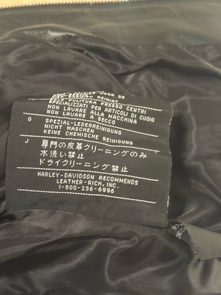 Chaqueta Piel Harley Davidson Mujer