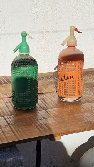 Dos sifones antiguos Ondina