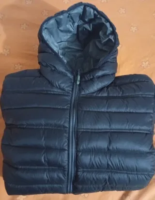 Giacca Piumino Nero/Grigio Taglia M