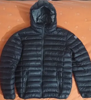 Giacca Piumino Nero/Grigio Taglia M