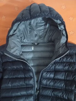 Giacca Piumino Nero/Grigio Taglia M